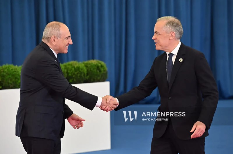 Премьер-министр Канады Марк Карни поздравил премьер-министра Армении Никола Пашиняна