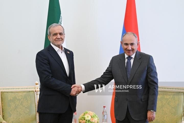 Президент Ирана Масуд Пезешкиан поздравляет премьер-министра Армении Никола Пашиняна с победой на парламентских выборах
