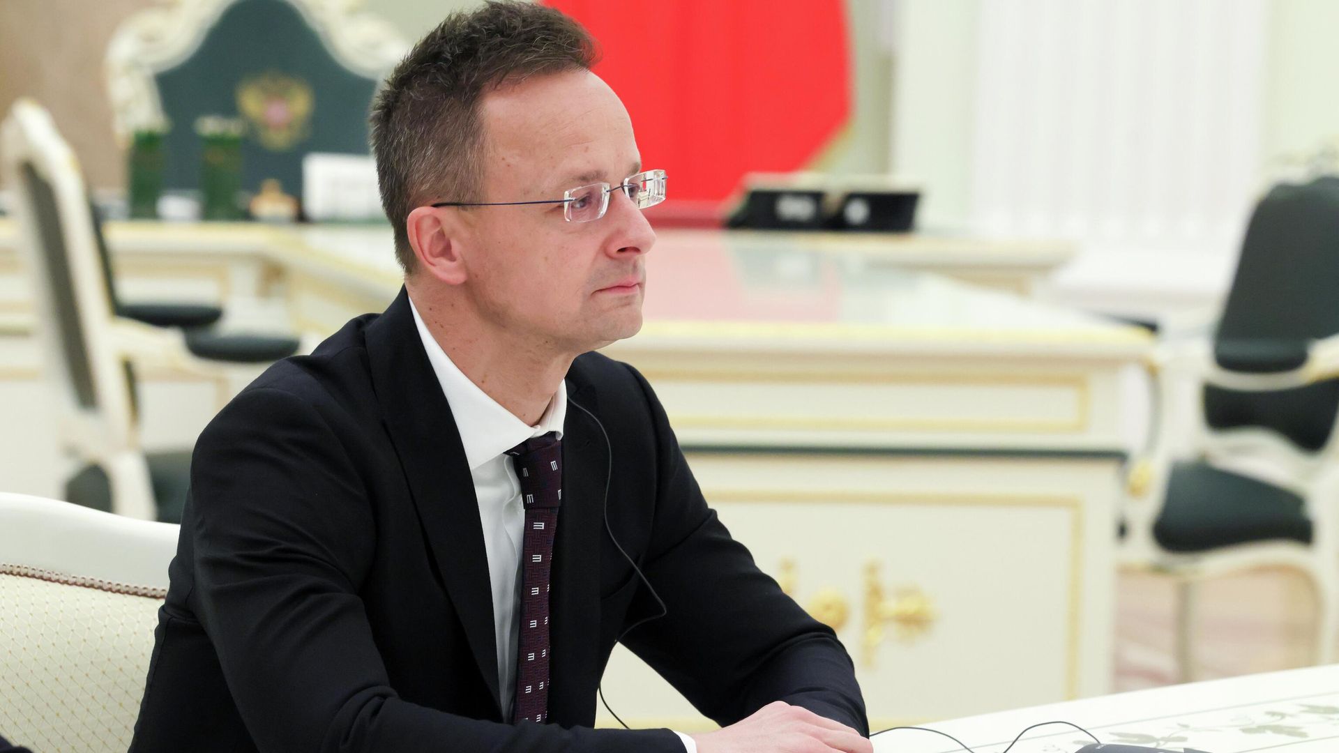 Петер Сийярто, министр иностранных дел Венгрии