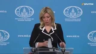 Захарова связала вандализм в Гюмри с выборами и выступлением Зеленского