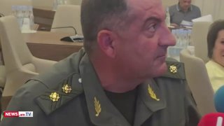 Начальник Генерального штаба Эдвард Асрян комментирует голосование солдат на выборах 7 июня