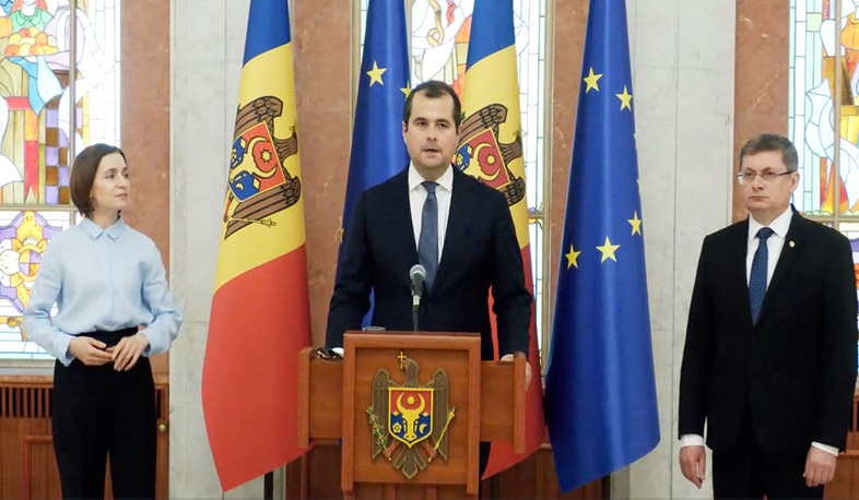 Президент Молдовы Майя Санду выступает с заявлением о кандидате на пост премьер-министра